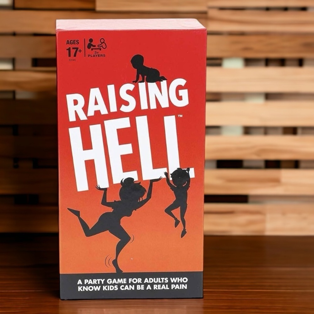 NWT - Never Opened: Hasbro Gaming Raising Hell Card Game Adult Party Game
